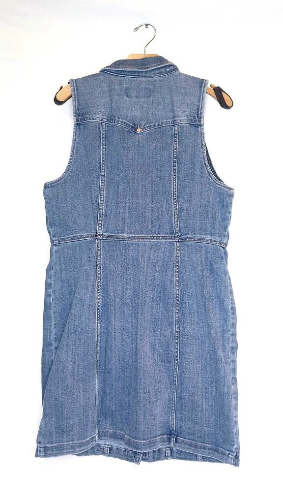 Liverpool Sleeveless Jean Dress
