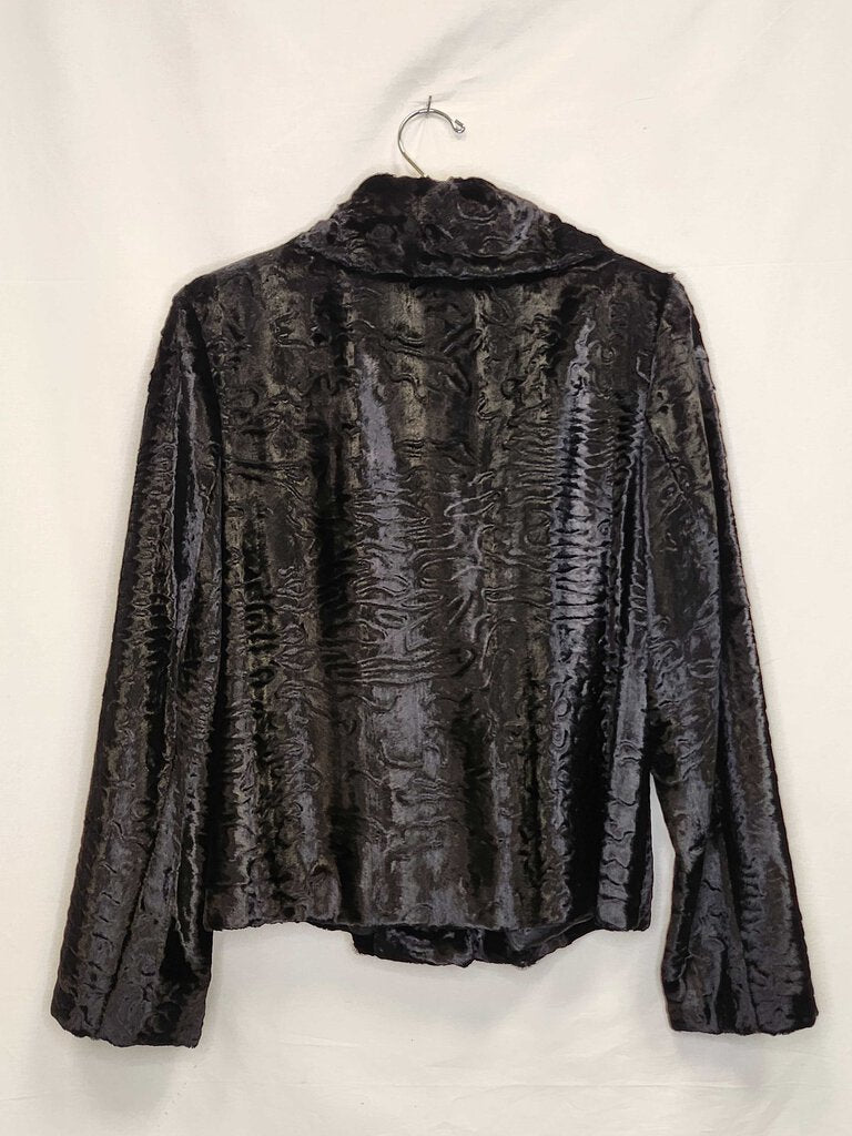 Adore Faux Fur Button Up Jacket