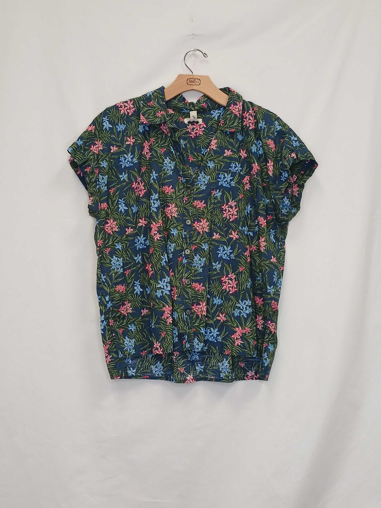 Style & Co Short Sleeve Button Up