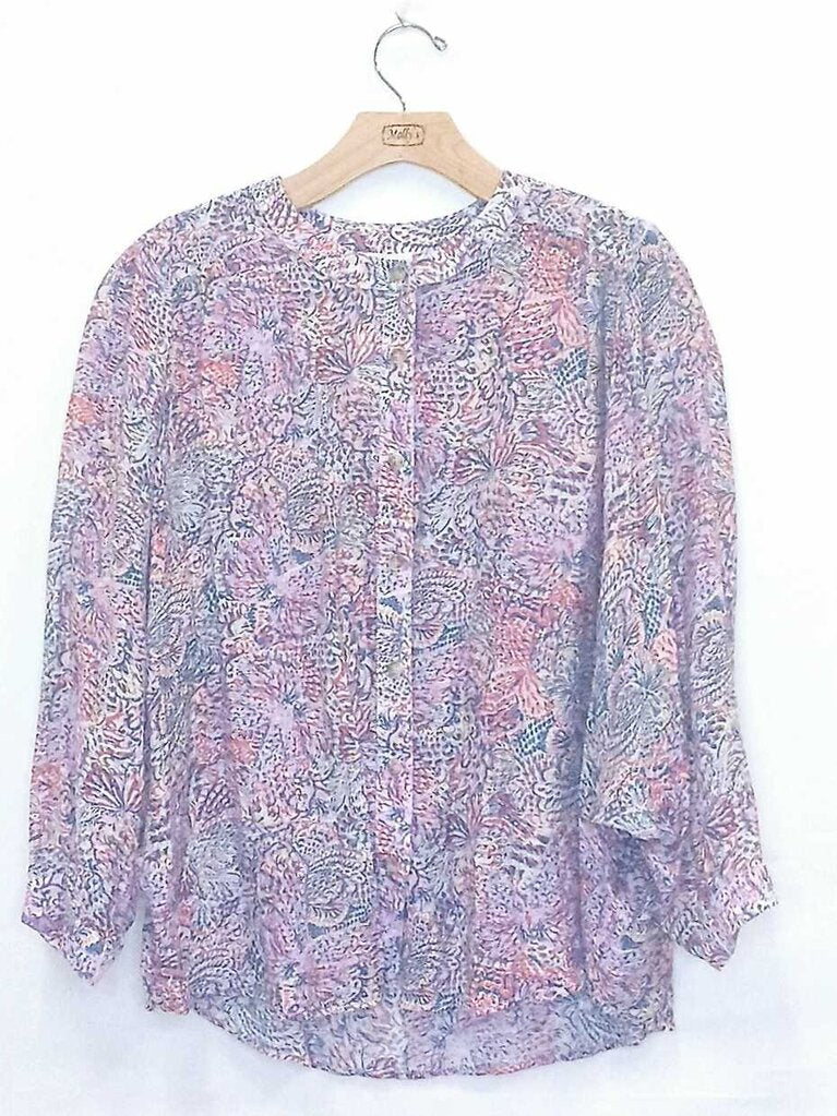 Tribal Jeans Button Up Patterned Long Sleeve