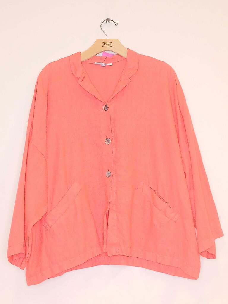 Bryn Walker 100% Linen Long Sleeve Button Up