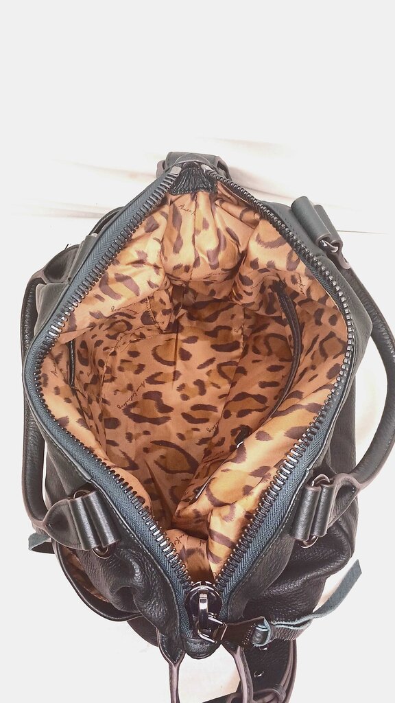 Aimee Kestenberg Pebbled Leather Crossbody Satchel