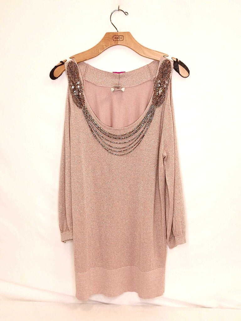 Cache Cold Shoulder Top