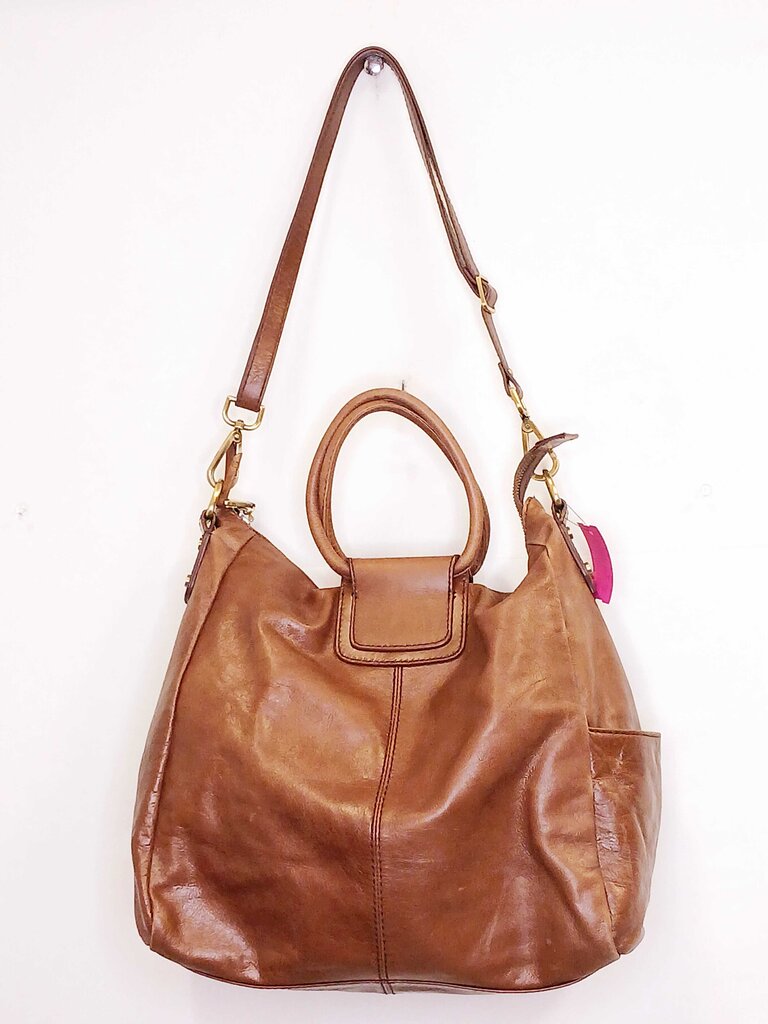 Hobo International Leather Satchel Circle Handles