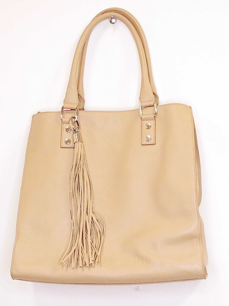 Kelly-Took Leather Shoulder Bag With Fringe