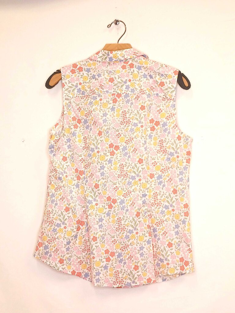 Floral Short Sleeve Button Up