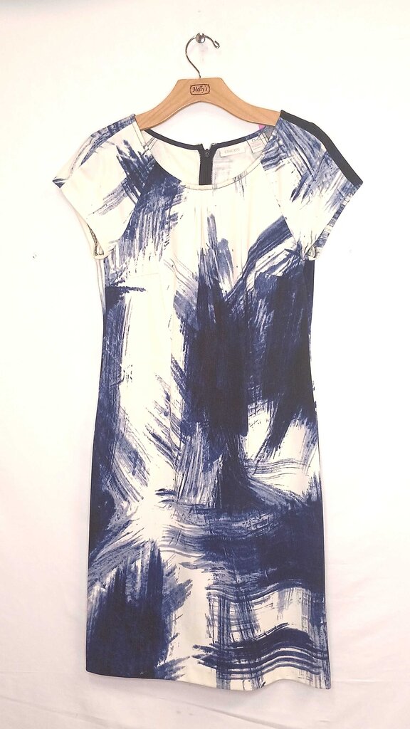 Chicos Patterned Short Sleeve Dress