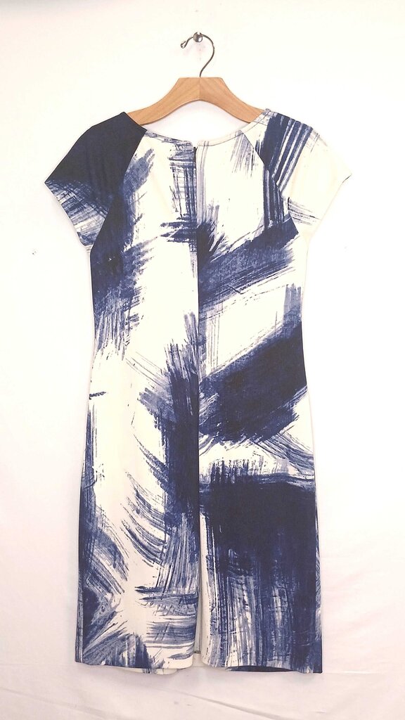 Chicos Patterned Short Sleeve Dress