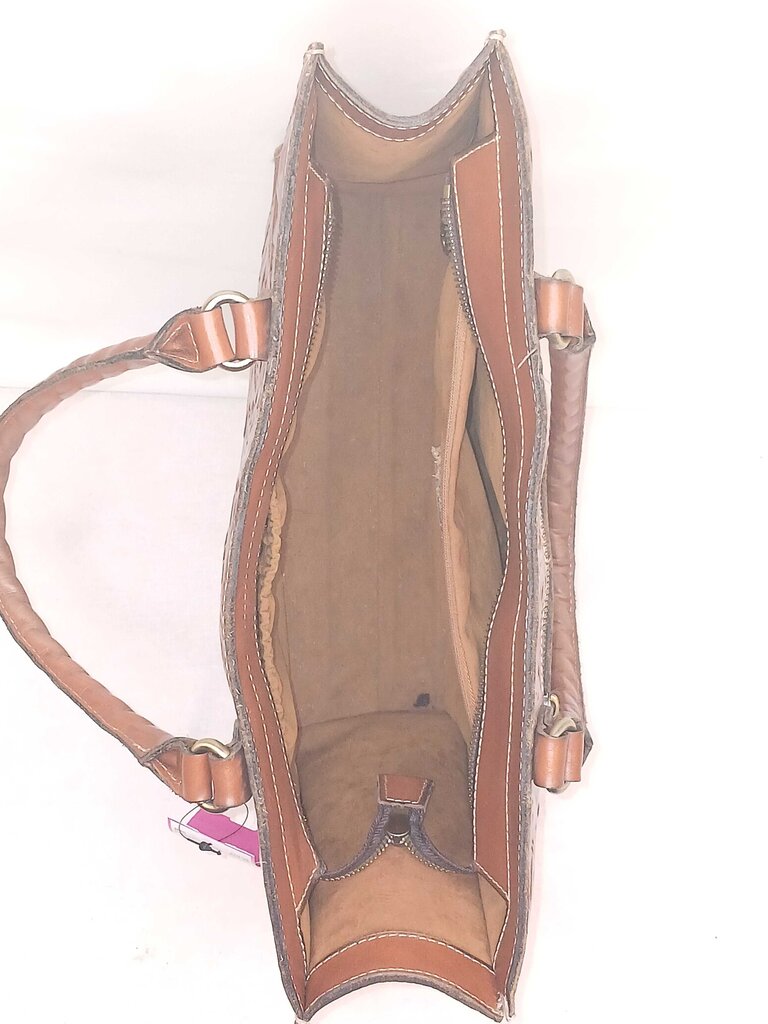 Patricia Nash Milan Italy Leather Tote Bag