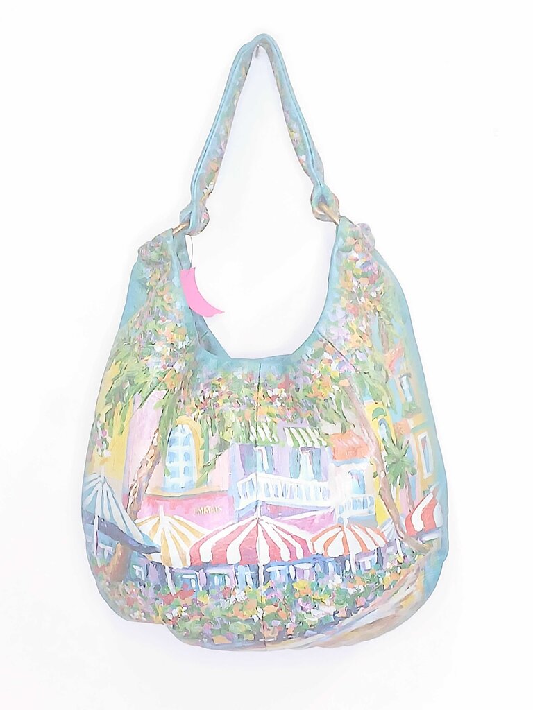 Icon Painted Leather Handbag