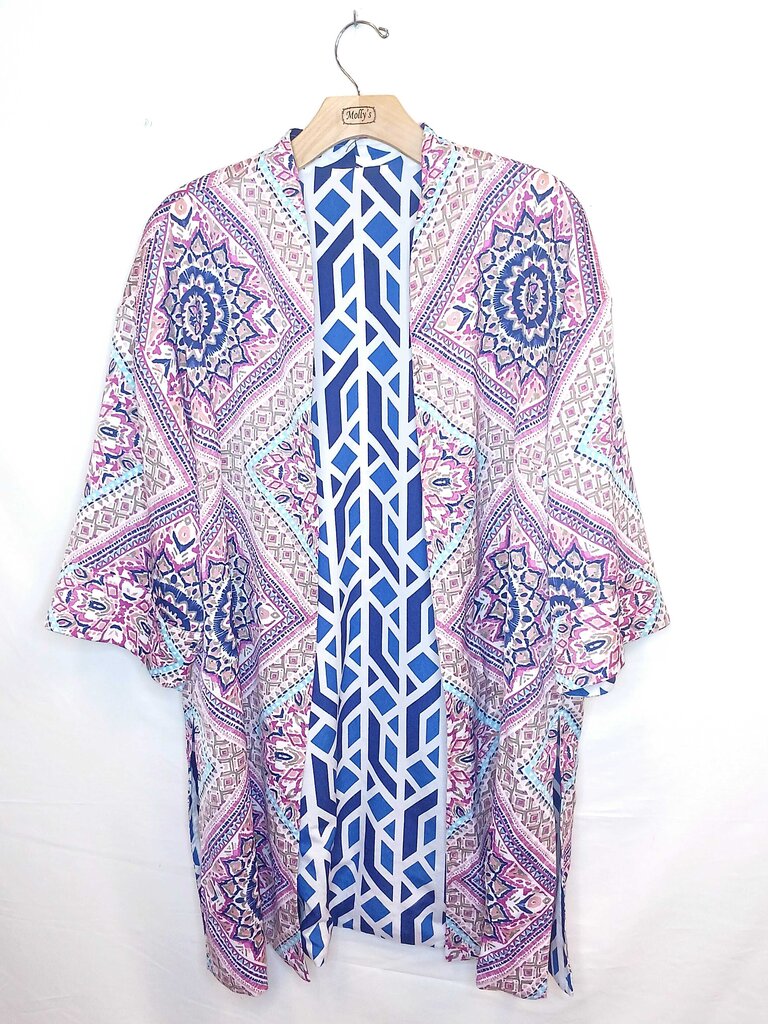 All Brand Patterned Reversable Cardigan