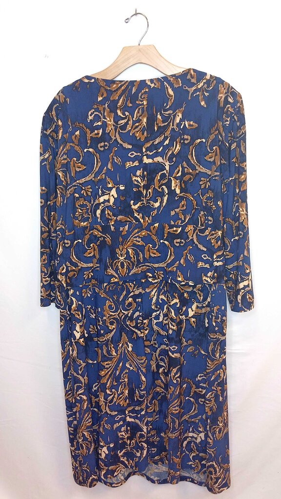 Chaps Patterned Long Sleeve Dress