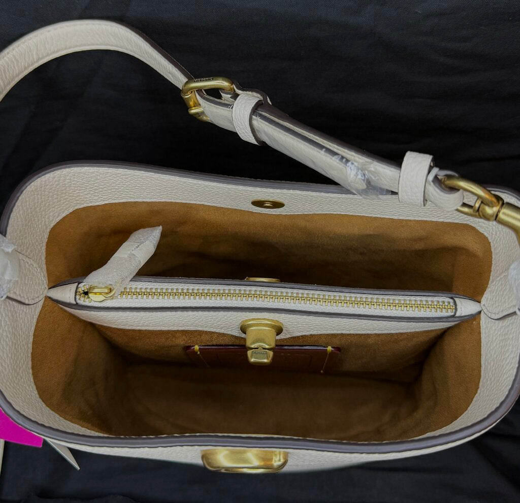 Coach Willow Pebbled Leather Two Way Purse