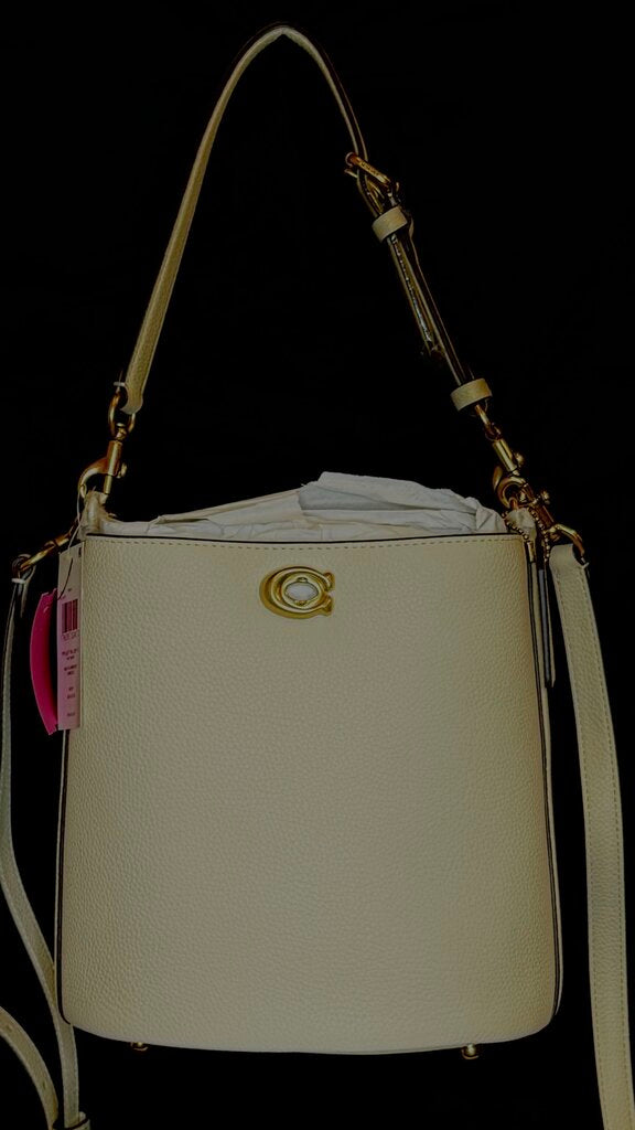 Coach Willow Pebbled Leather Two Way Purse