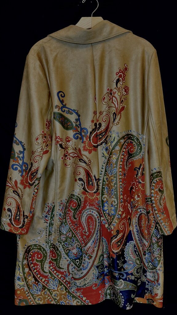 Chicos Paisley Duster Jacket