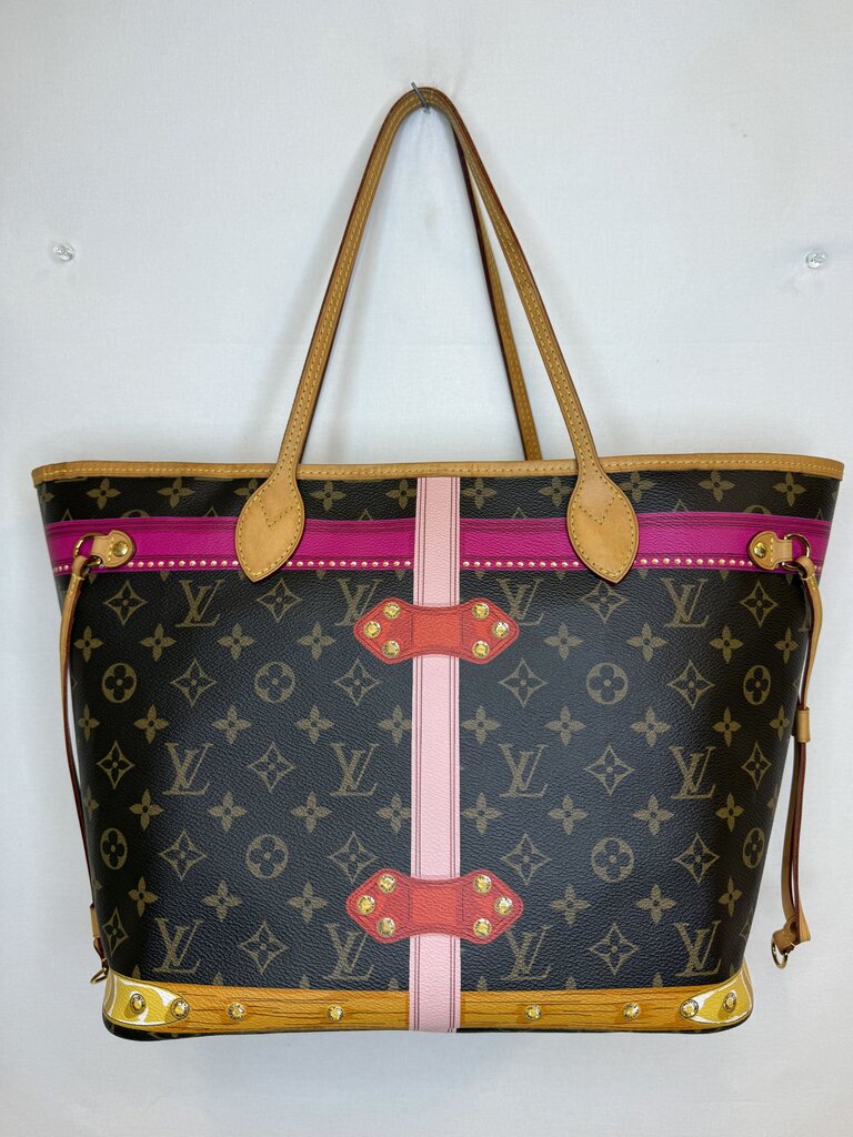 Louis Vuitton Neverfull MM Monogram Summer Trunks Collections