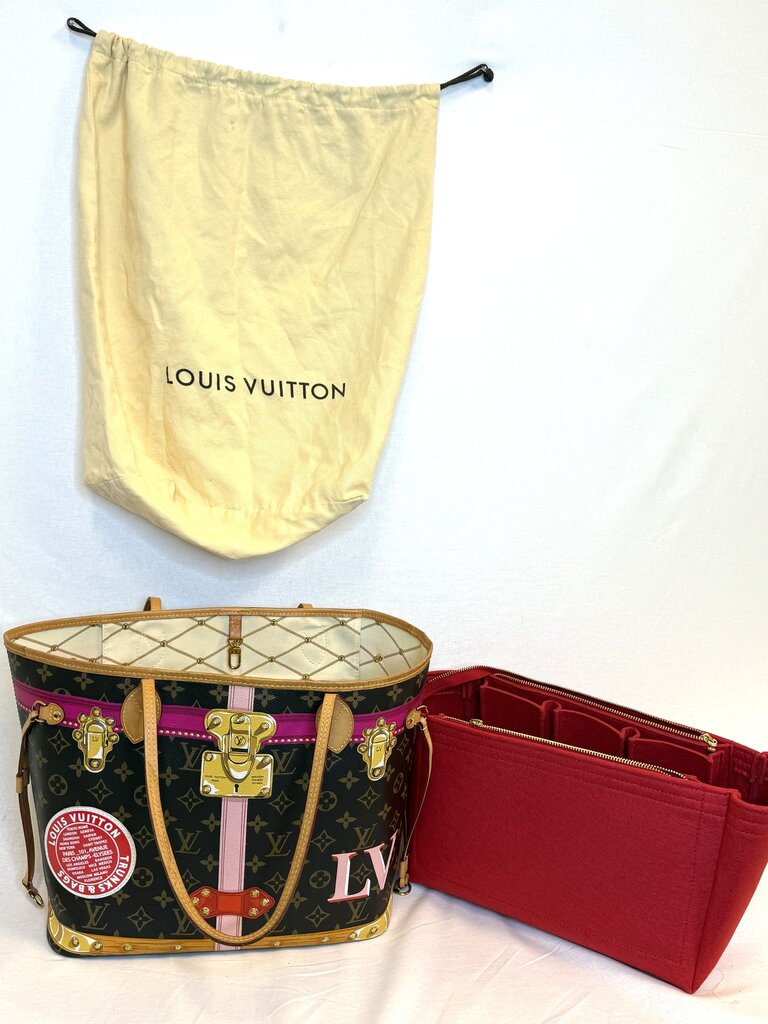 Louis Vuitton Neverfull MM Monogram Summer Trunks Collections