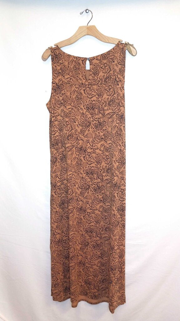 J Jill Patterned Sleeveless Maxi Dress