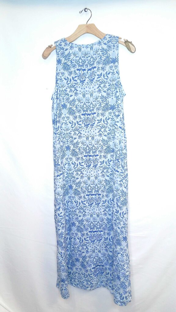 J Jill Floral Sleeveless Maxi Dress