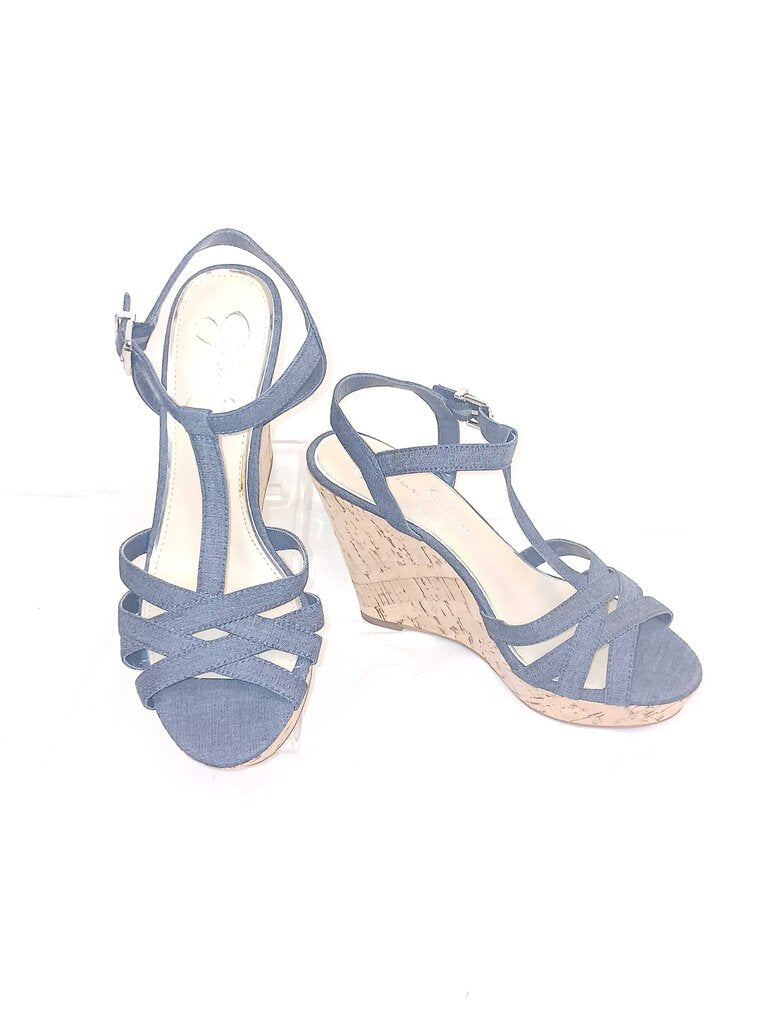 Jessica Simpson Open Toed Wedges