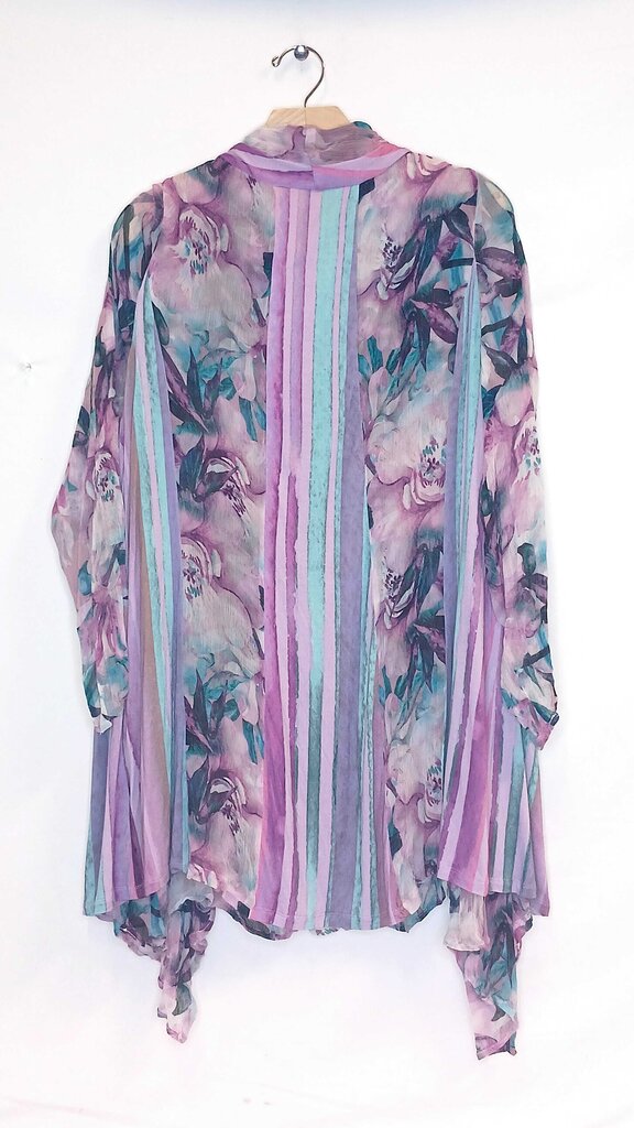 Soft Surroundings Floral Colorful Cardigan