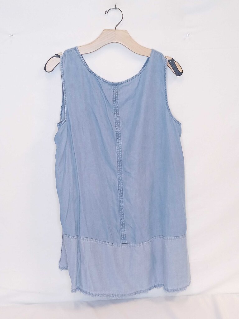 J Jill Sleeveless Denim Top