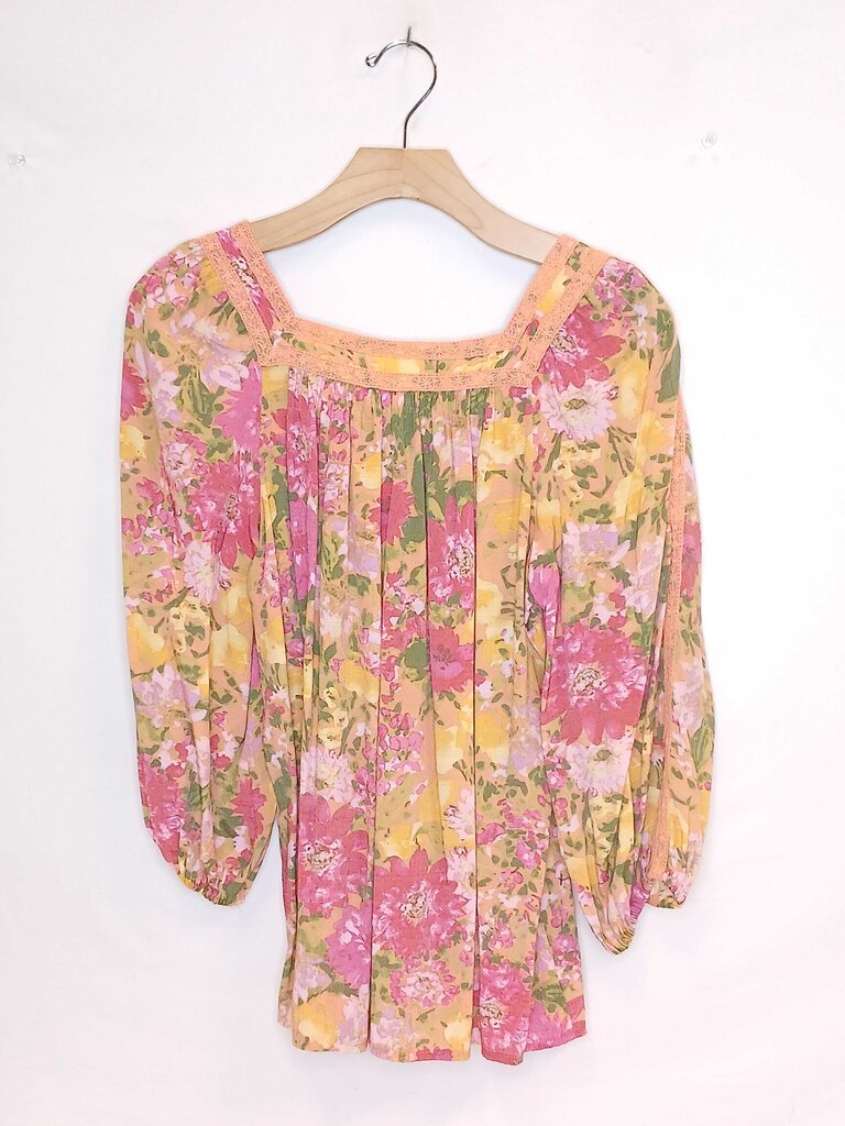 Lauren Conrad Patterned Blouse