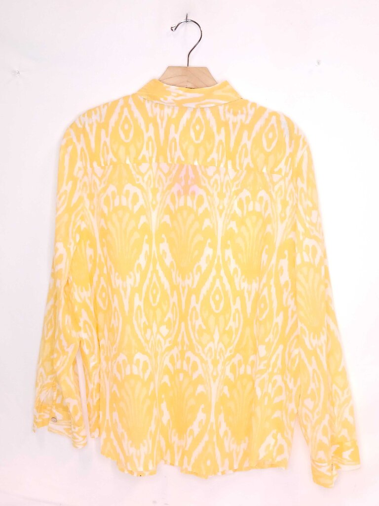 Chicos Short Sleeve Button Up