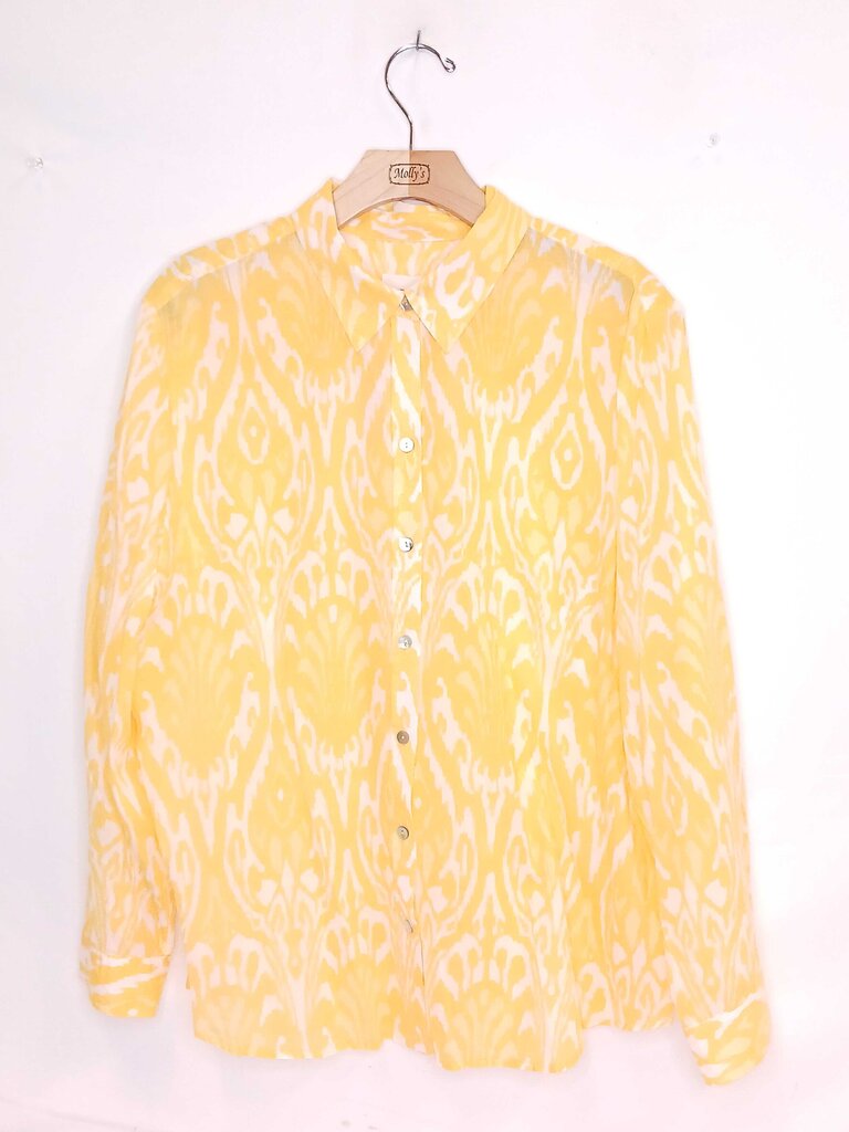 Chicos Short Sleeve Button Up