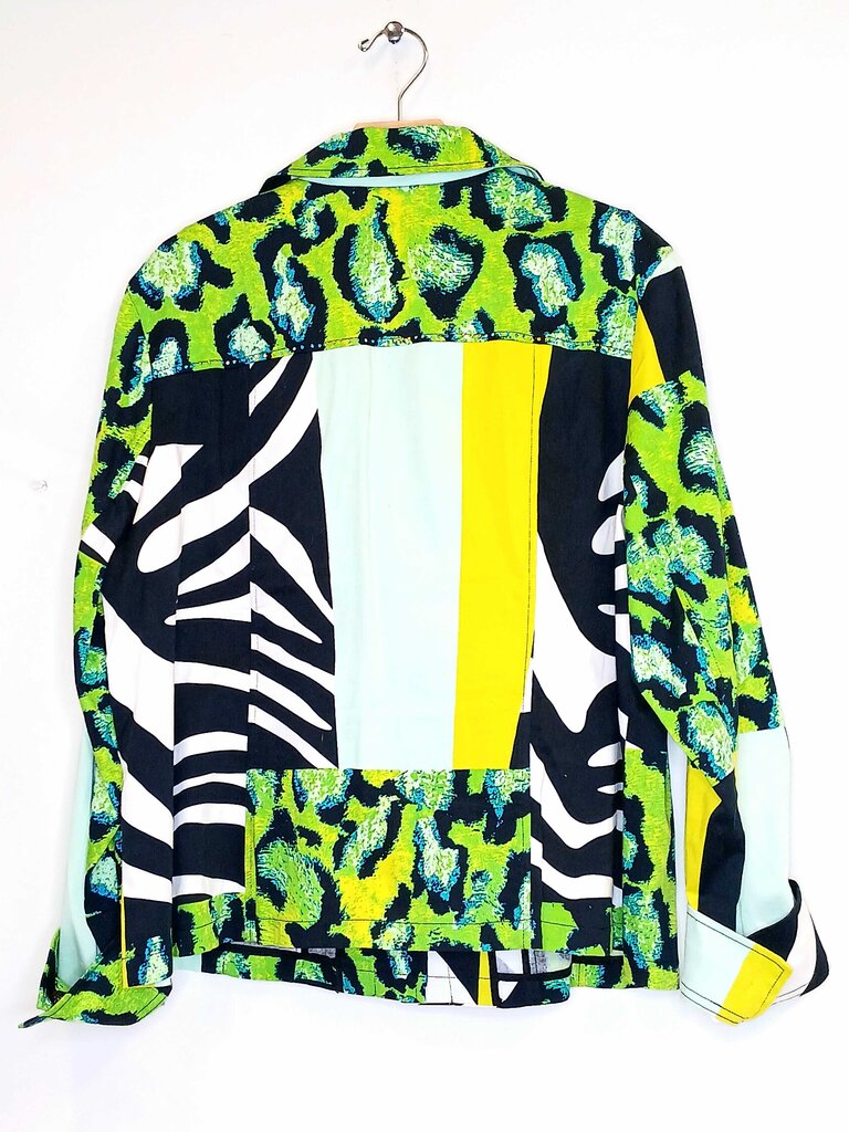 Berek Cheetah Print Long Sleeve Jacket