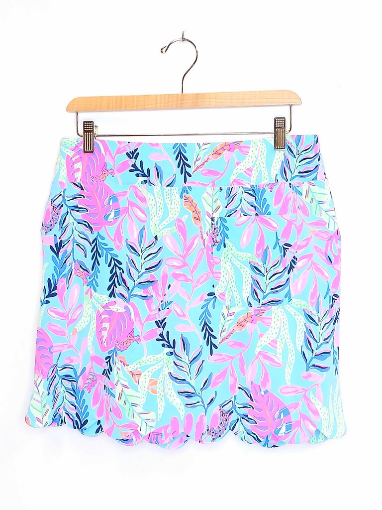 Lily Pulitizer Short Skort Scalloped Edges