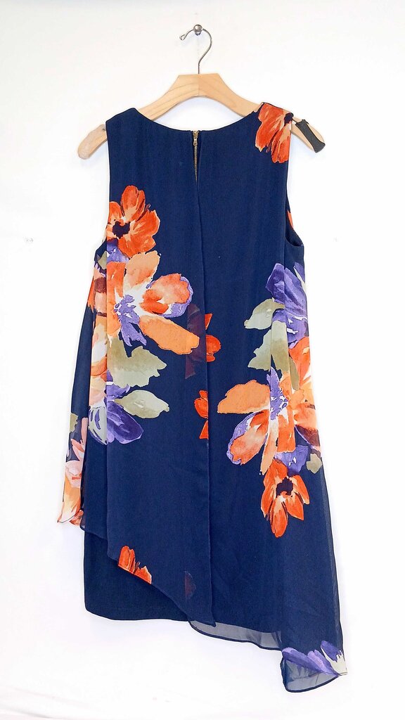 SLNY Sleeveless Floral Dress