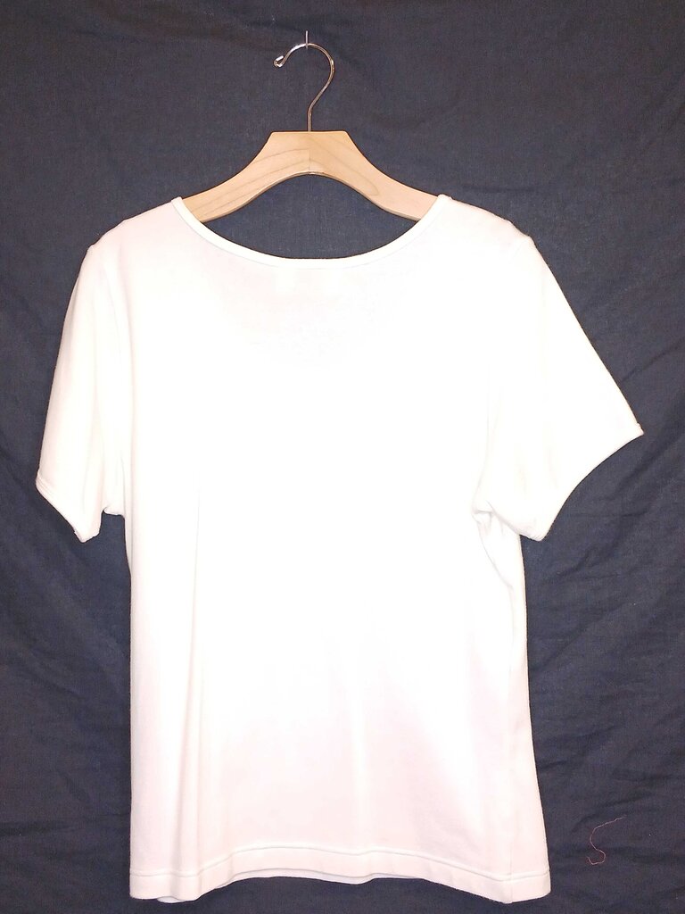 Christine Alexander Short sleeve Rhinestone Top