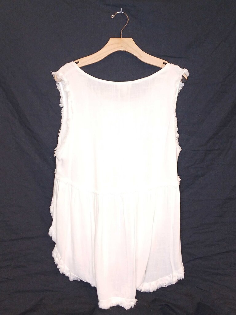 Umgee Sleeveless Top Ruffled