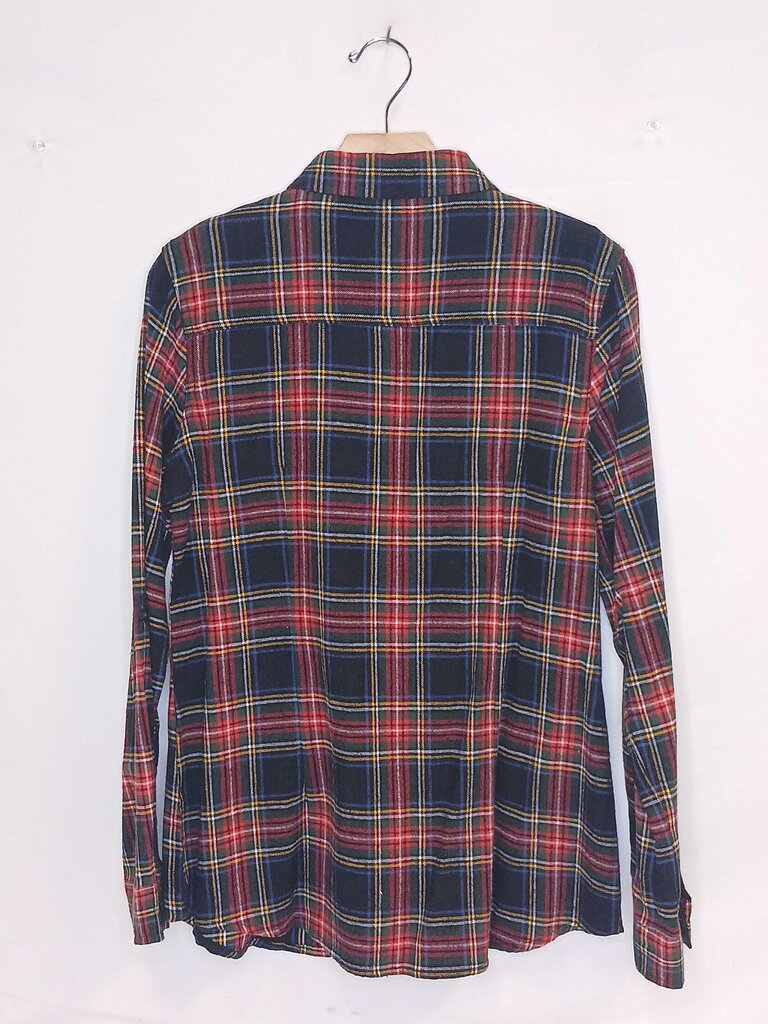 Blue Age Flanel Button Up