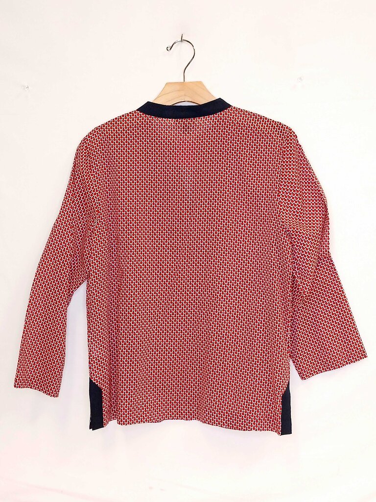Tabots Long Sleeve Polka Dot Tunic