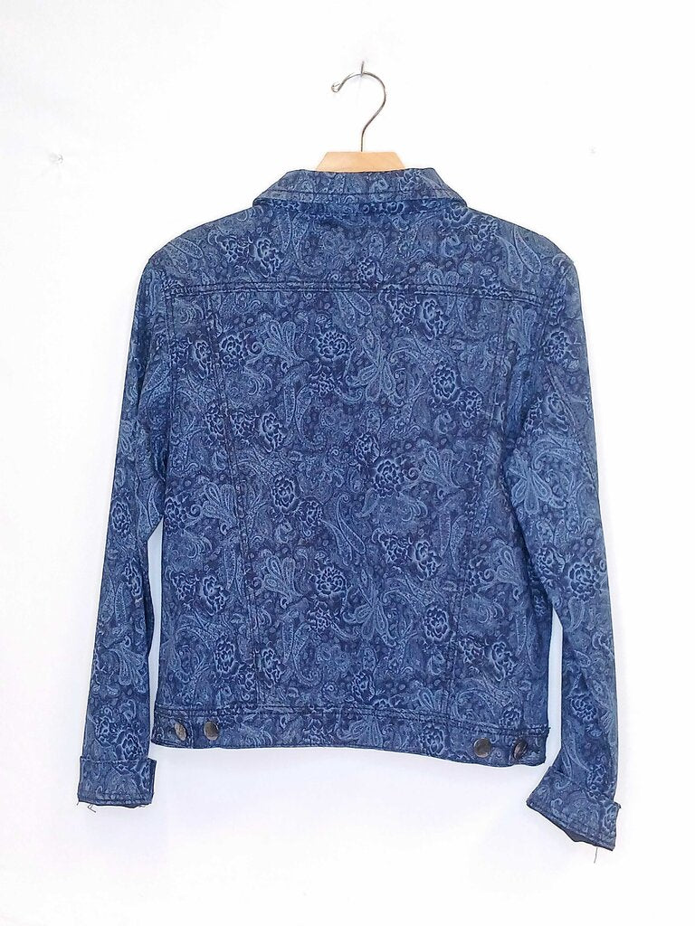 Lola Jeans Long Sleeve Button Up Jacket