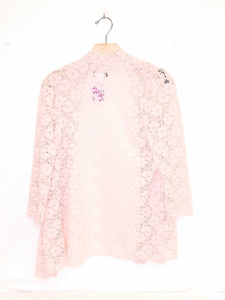 Brittney Black Floral Cut Out Cardigan