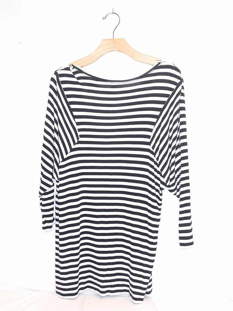 Cabi Stripped Long Sleeve Top