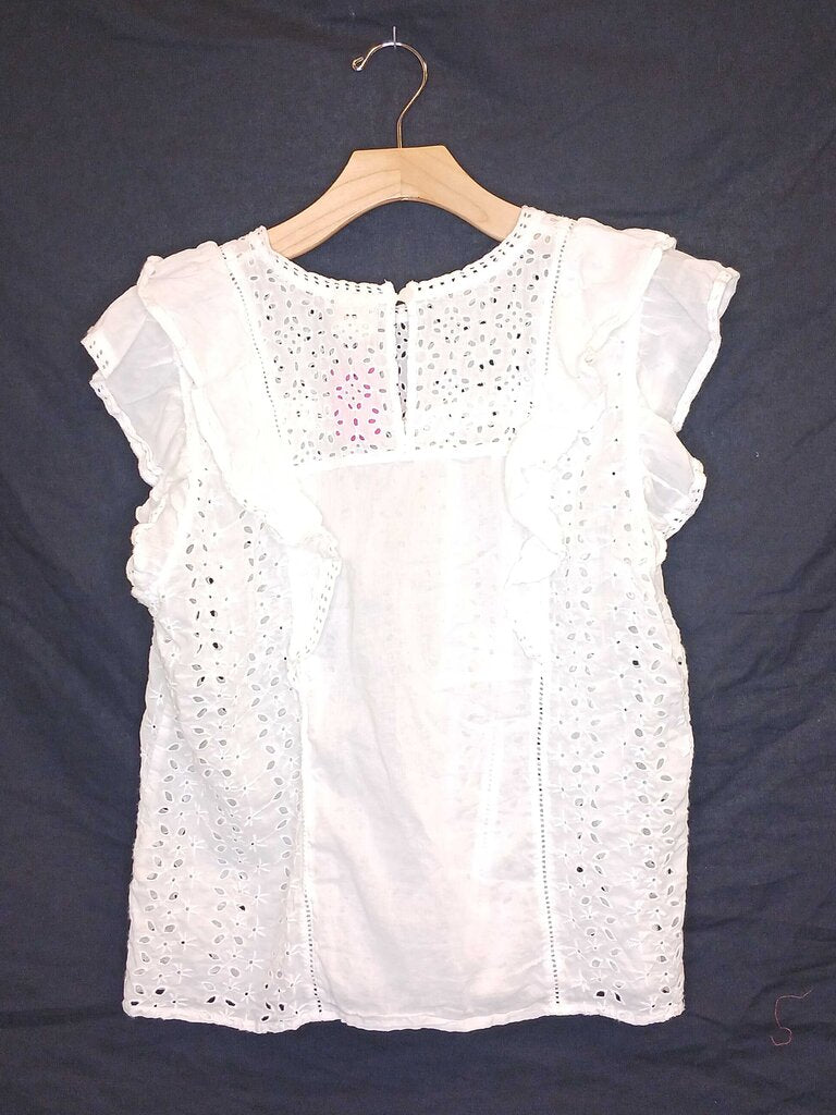 Good Hart Ruffle Lace Top