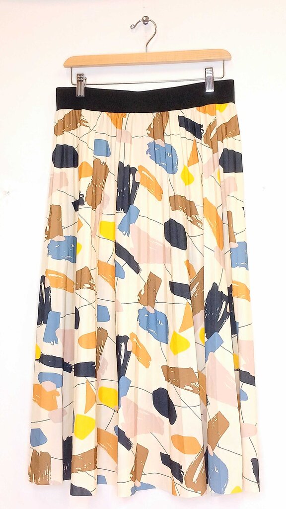 Papillion Color Swatch Long Skirt