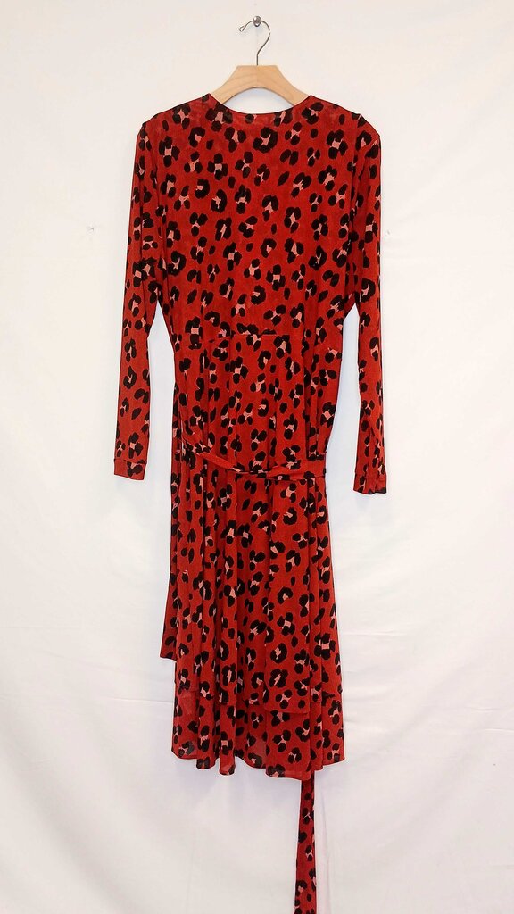 Cabi Leopard Print Wrap Dress