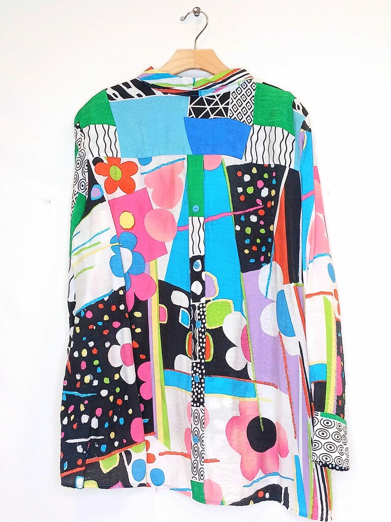 Ali Miles Button Up Top