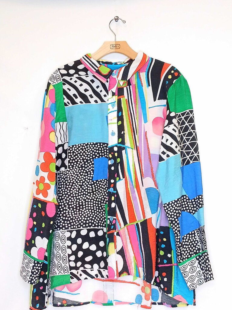 Ali Miles Button Up Top