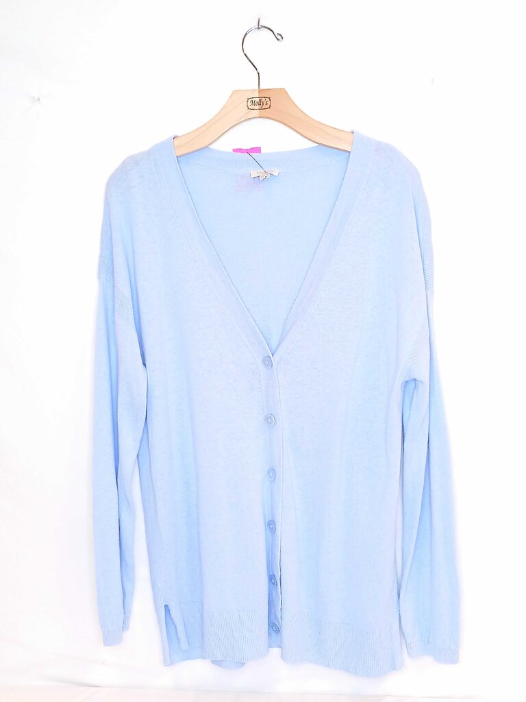 Talbots Button Up Patterned Cardigan