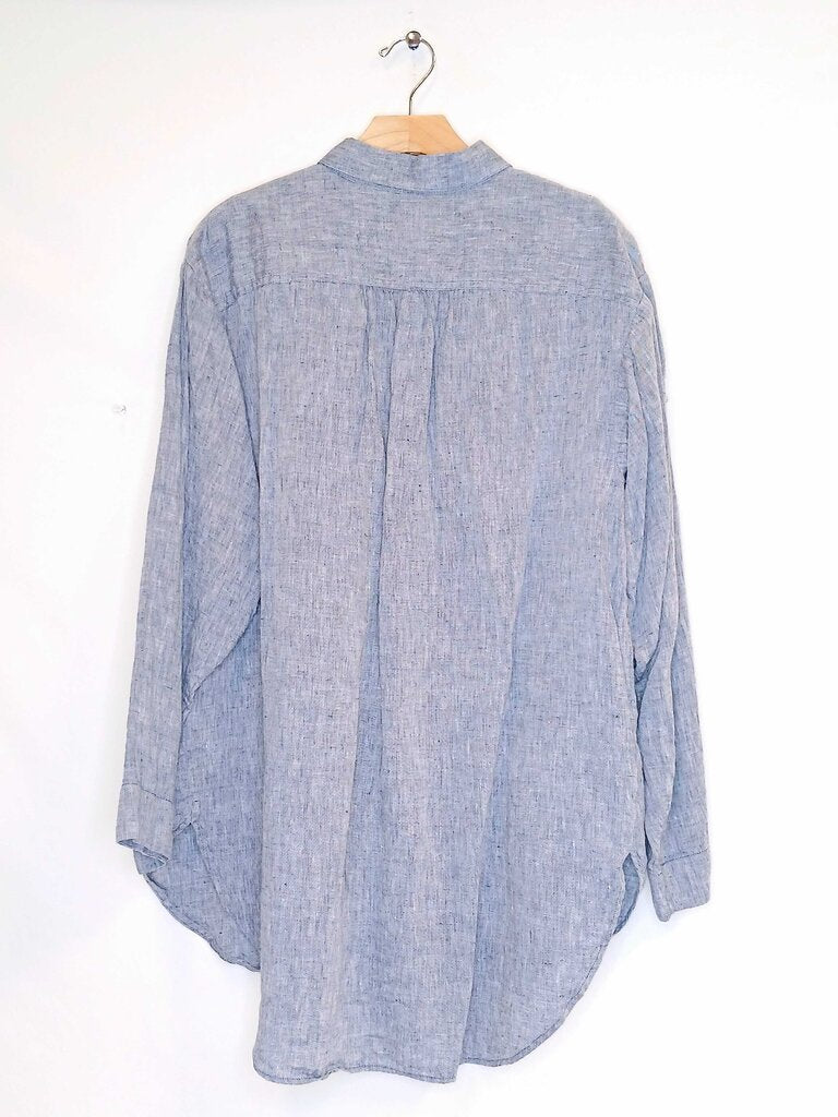 Lands End Button Up Top