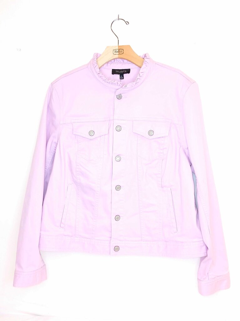 Talbots Pink Jean Jacket