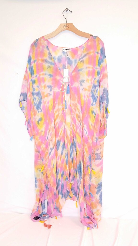 Katydid Colorful Tassle Wrap