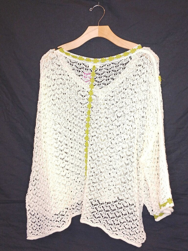 POL Knit Green Lace top