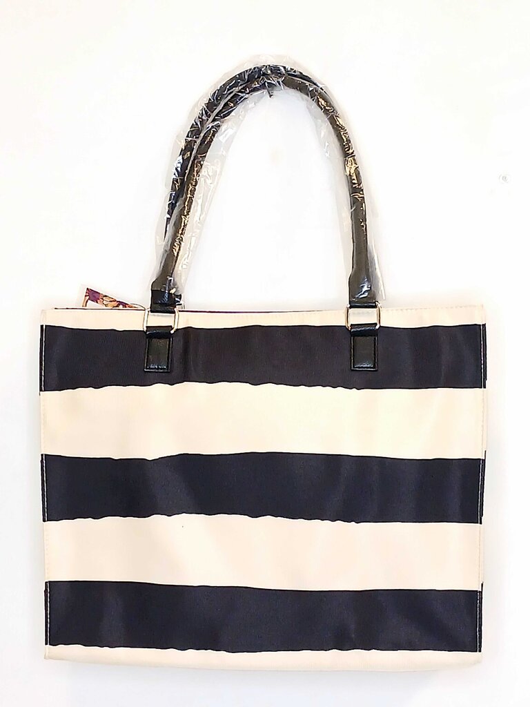 Fall Into Florals Stripped Flower Bag